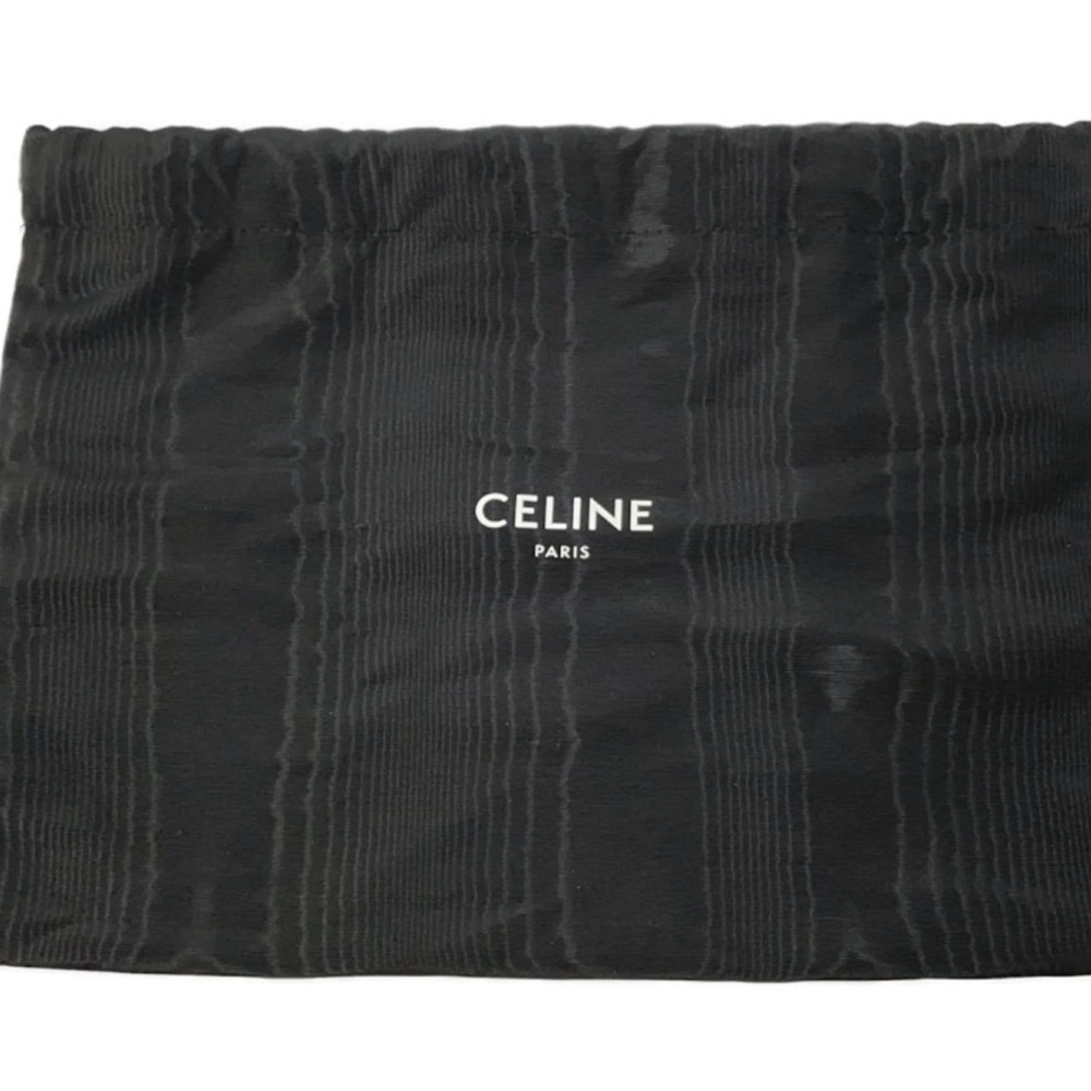 Celine Black Fabric Logo Dust Bag